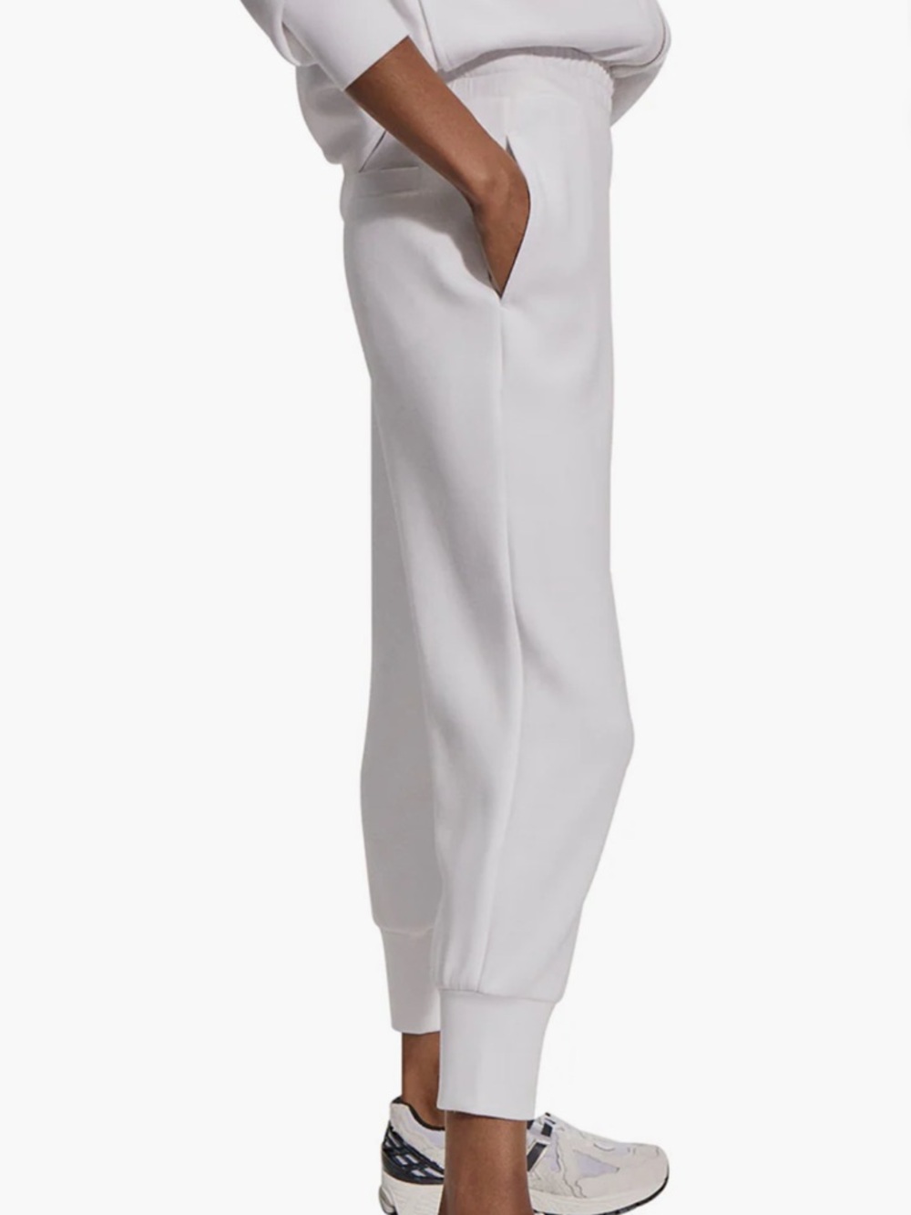 🐼🐓🐑🍦Varley’s Women's White Jogger Pants - - Picture 5 of 17